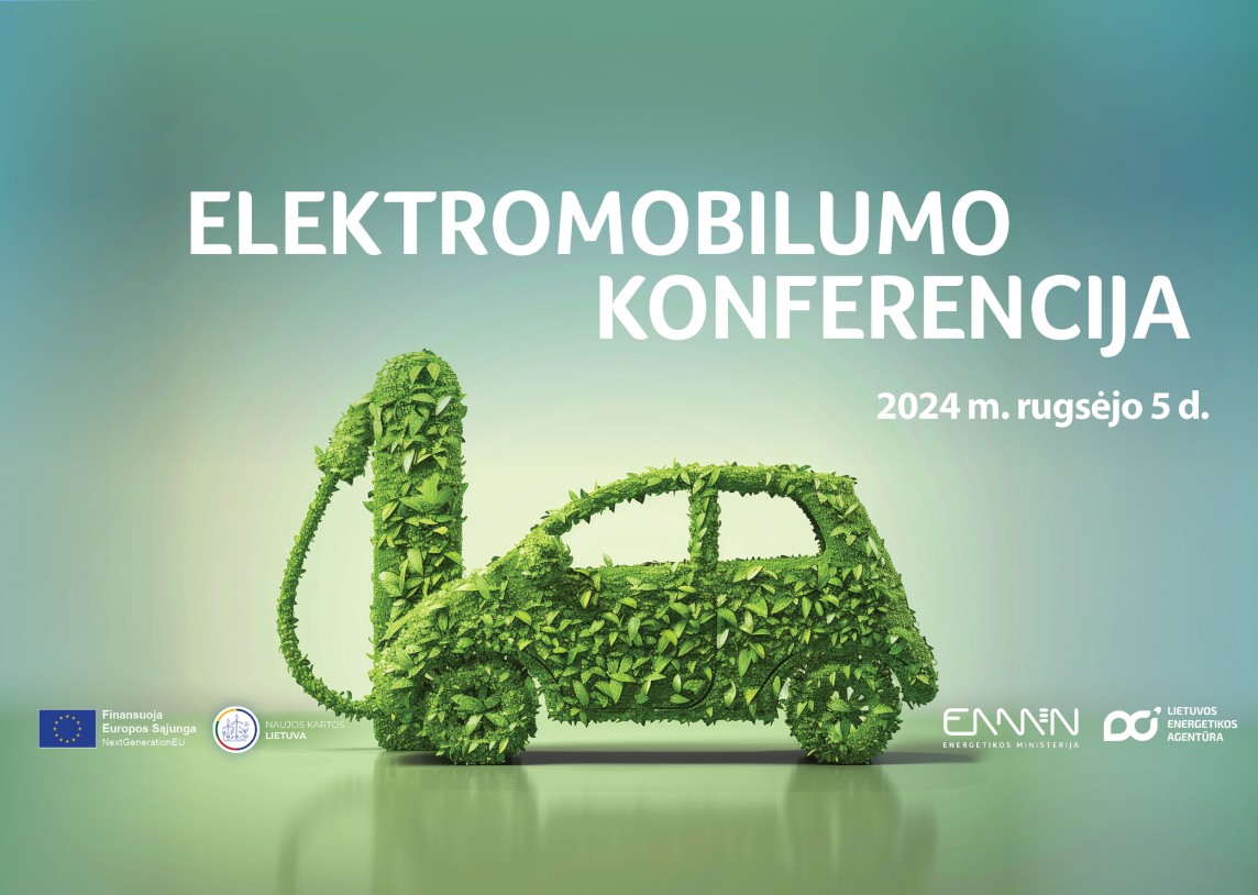 Tradicinėje Elektromobilumo konferencijoje – Europos lyderių patirtis ir Lietuvos ateities vizija